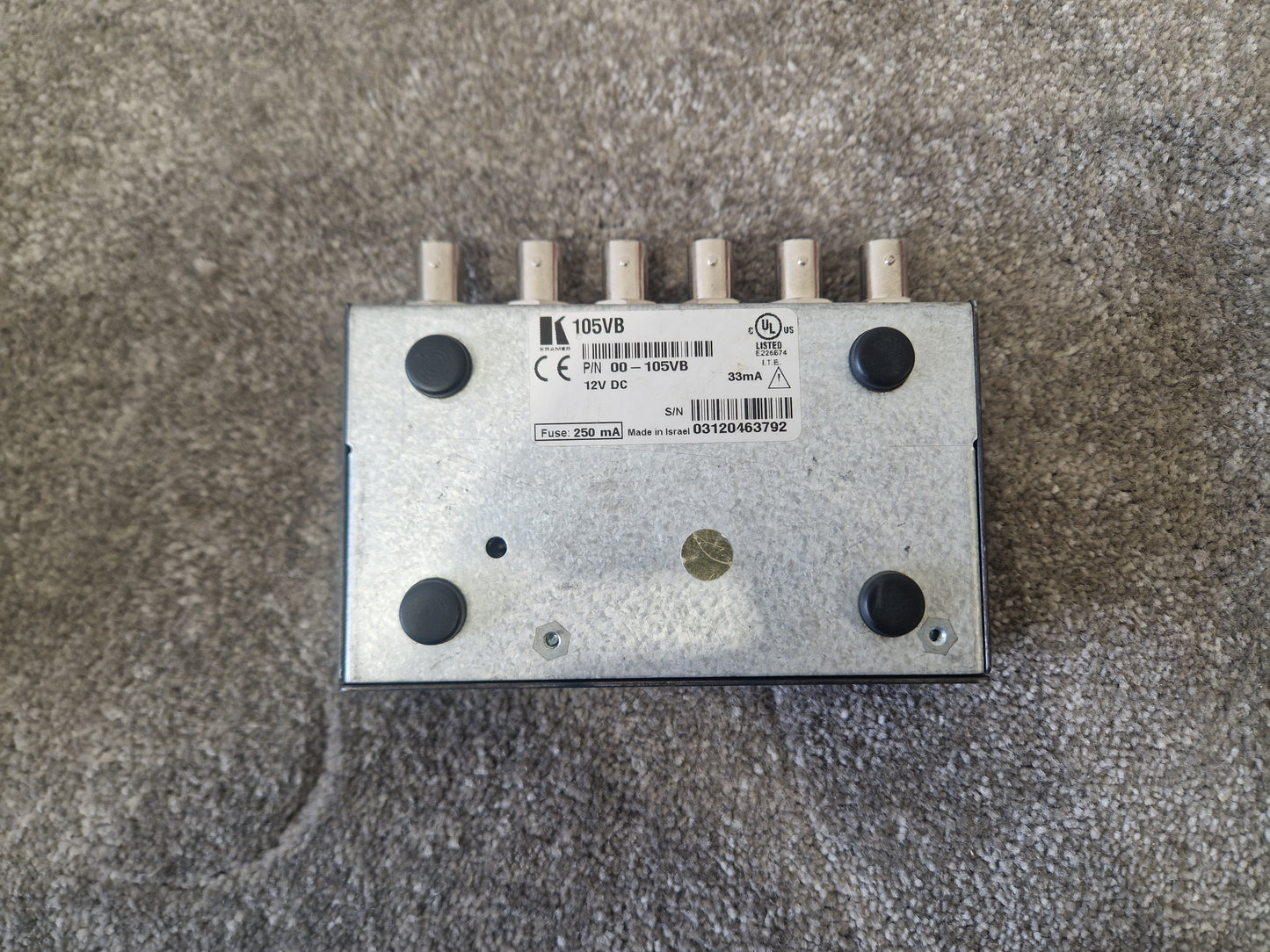 Kramer 105VB Video Distribution Amplifier – Good