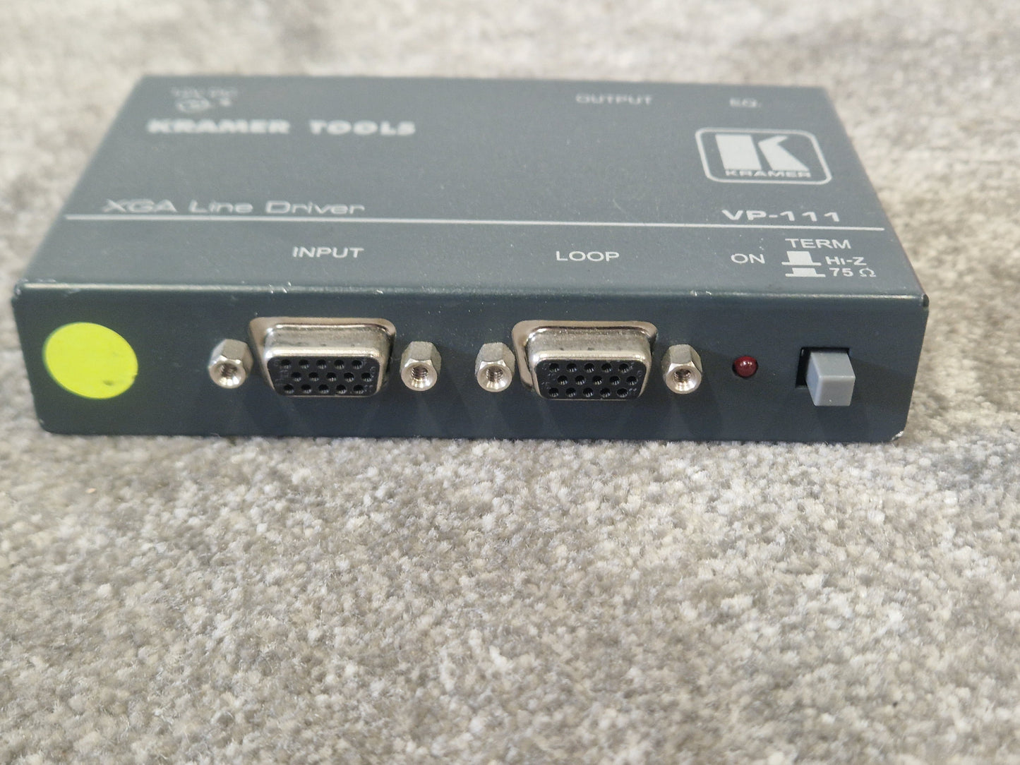 Kramer VP-111 High-Resolution Video Distribution Amp – Untested – Good