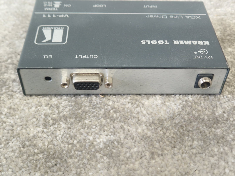 Kramer VP-111 High-Resolution Video Distribution Amp – Untested – Good - Image 2