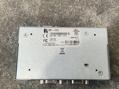 Kramer VP-111 High-Resolution Video Distribution Amp – Untested – Good