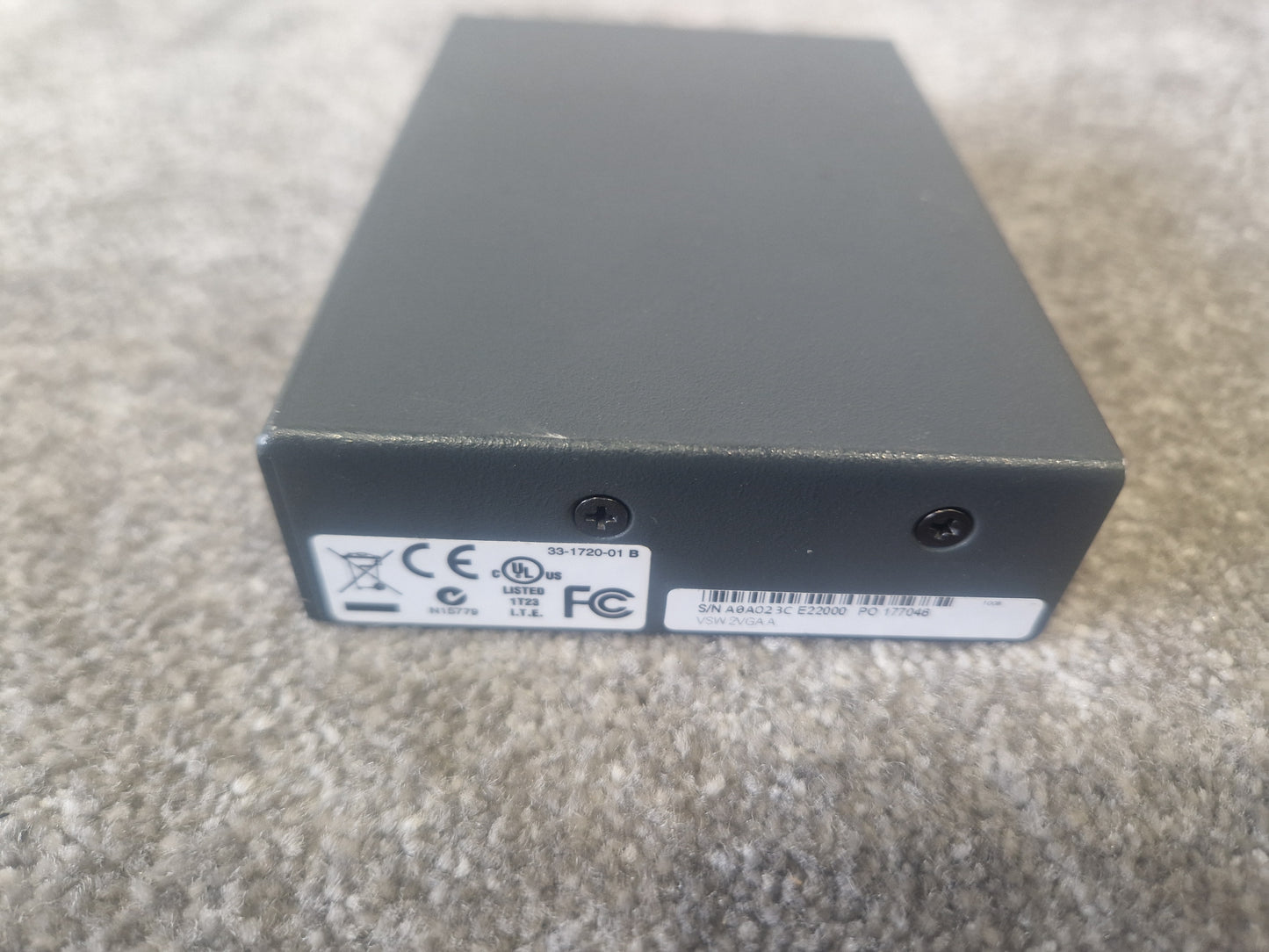 Extron VSW 2VGA A VGA Switcher – Good Condition