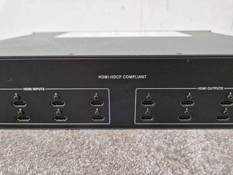 Extron DXP Series 8 In 8 Out Digital Crosspoint Matrix Switcher - Good Condition - Image 9