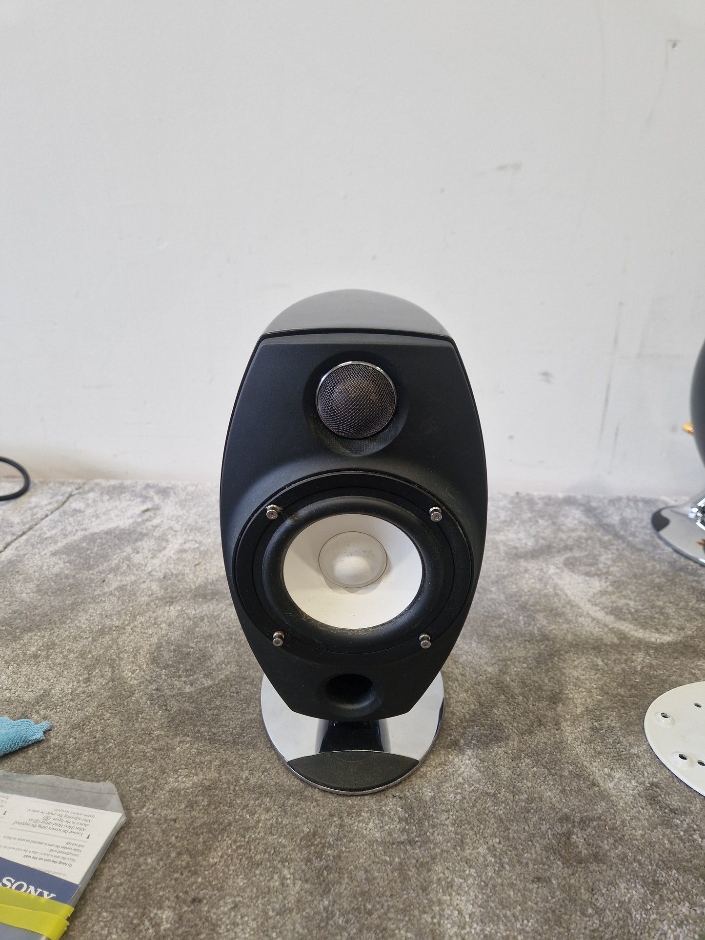 Sony SS-LA500ED And 4 Sony SS-LAC505ED Speaker Set – Aluminium Dome Tweeters- Very Good