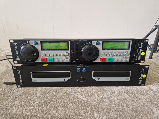 Stage Line CD-260 DJ Pro Dual CD Player – Dual Drive – Pitch Control - Very Good