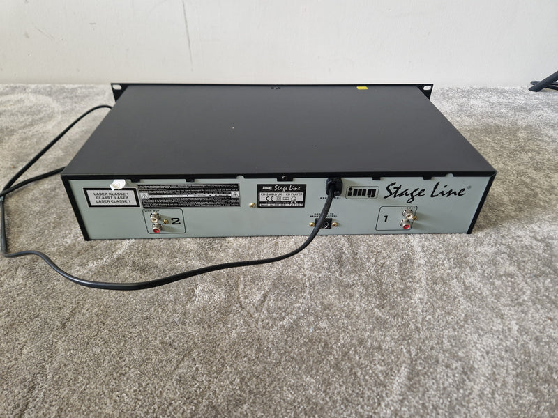 Stage Line CD-260 DJ Pro Dual CD Player – Dual Drive – Pitch Control - Very Good - Image 11