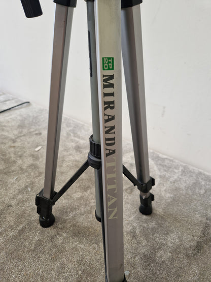 Miranda Titan Camera/Phone Tripod – Adjustable Height – Universal Mount – Excellent