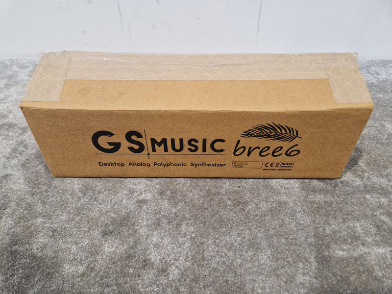 GS Music Bree6 Desktop Synthesizer – Analog Signal Path – 6-Voice Polyphony – Open Box New - Image 7