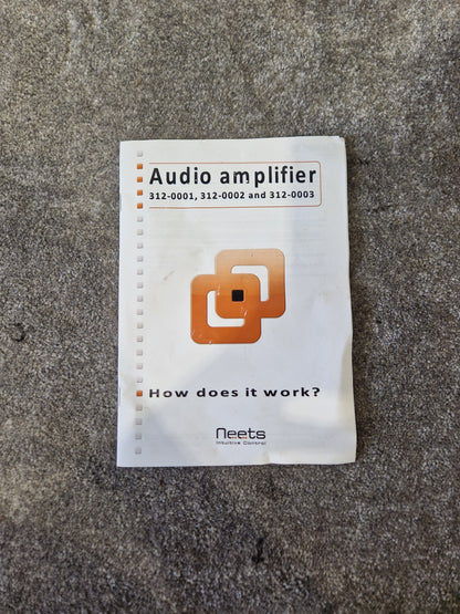 Neets Audio Amplifier Version 2 – Compact AV Control – STD-2425 AC Adapter – Excellent