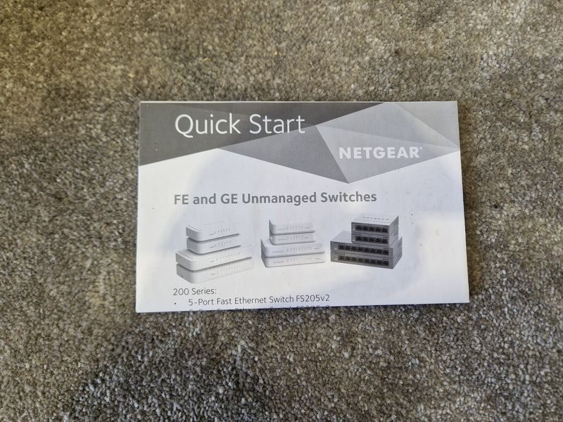 Netgear GS305 Essentials Edition – 5-Port Gigabit Ethernet Switch - Excellent w/ Original Box - Image 5
