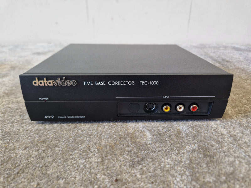 DataVideo TBC-1000 – Single Channel Time Base Corrector - Excellent w/ Original Box - Image 1