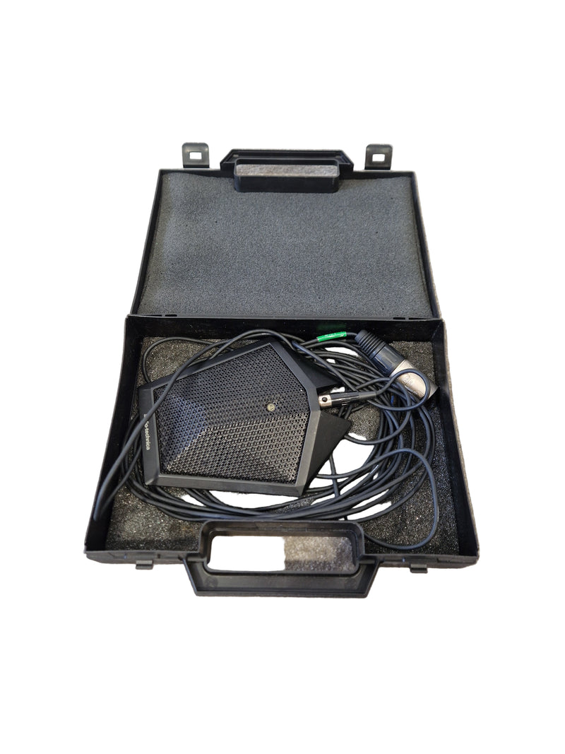 Audio-Technica AT871R UniPlate Boundary Microphone – Very Good w/ Sennheiser Case - Image 1
