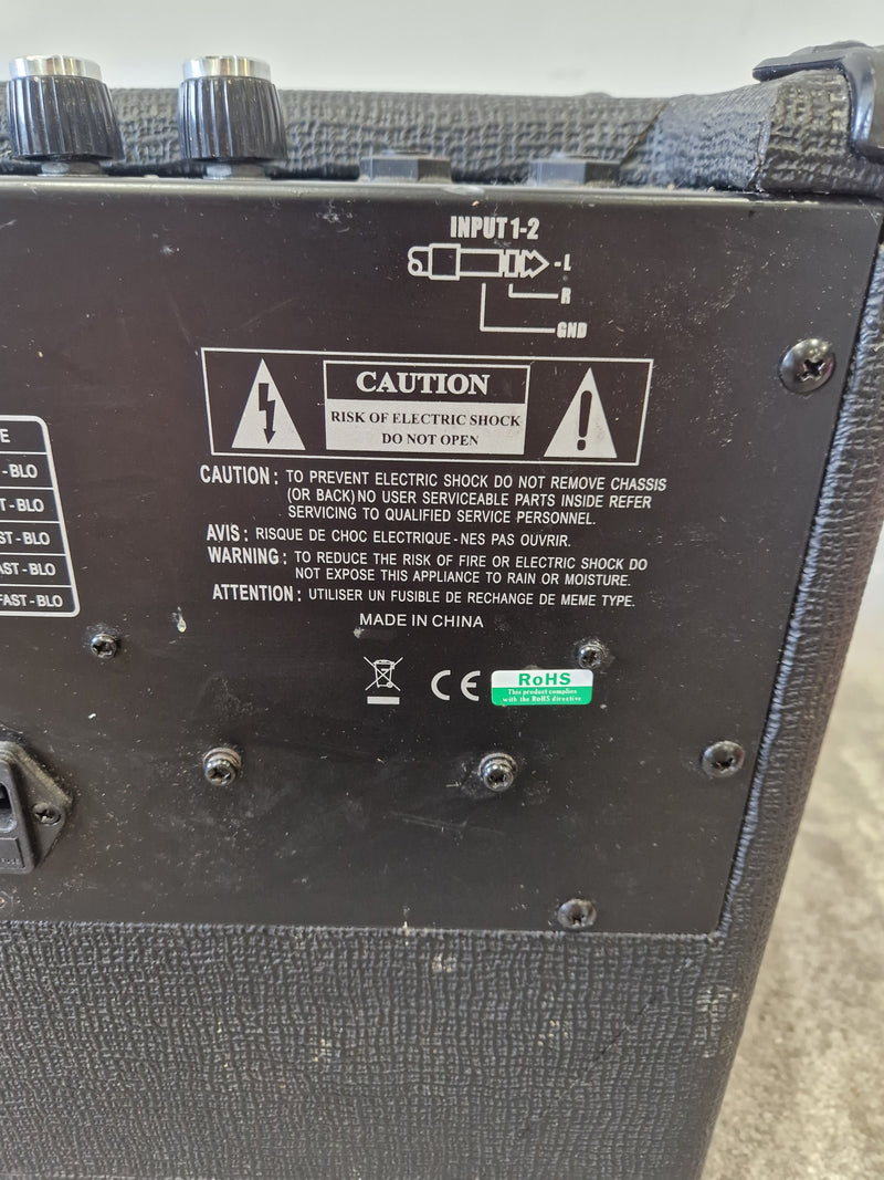 SubZero DR-30 Drum Amplifier – Compact Stage Monitor – Very Good - Image 10