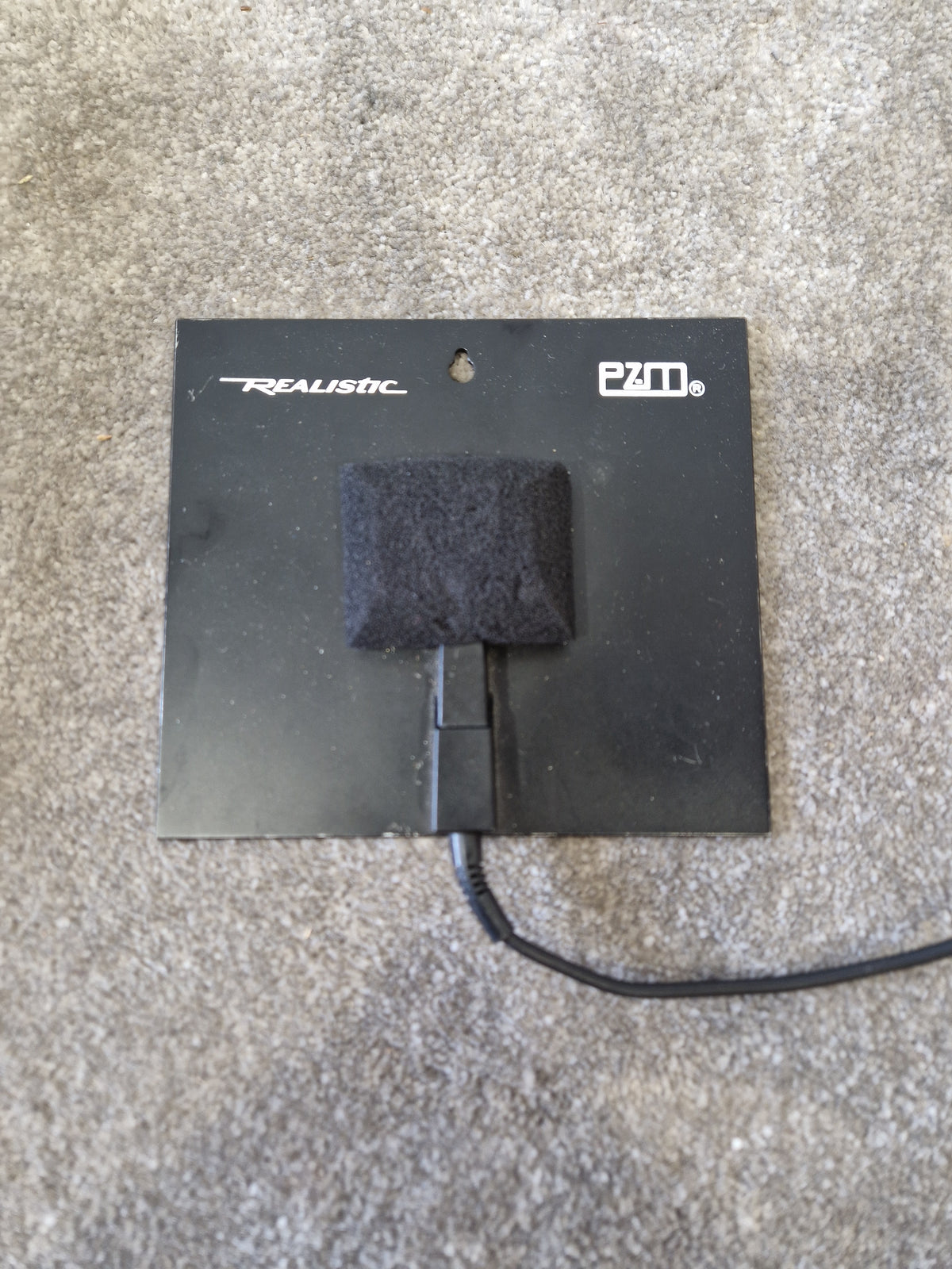 Realistic PZM Microphone – Boundary Pickup – Very Good
