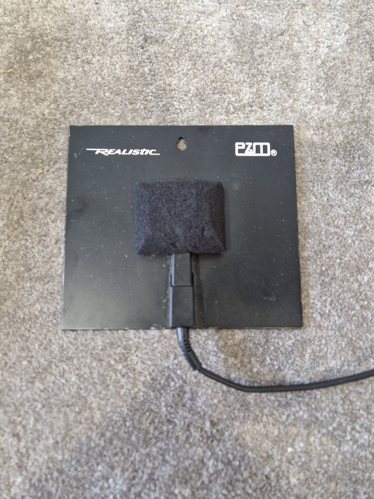 Realistic PZM Microphone – Boundary Pickup – Very Good