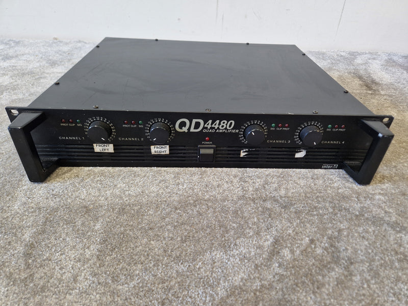 InterM QD4480 Quad Amplifier – 4x80W @ 8Ω – Good - Image 2