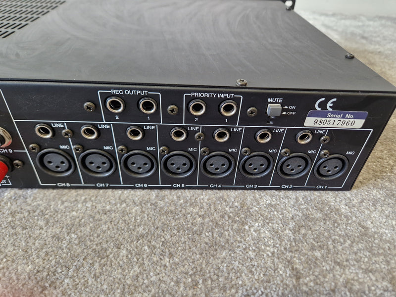 InterM PP-9214 Pre Amplifier – 8 Mic/Line Inputs - Very Good - Image 5