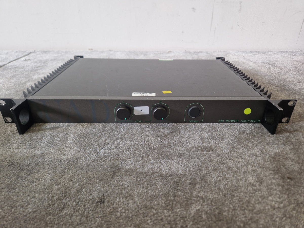 Quad 240 Power Amplifier – Studio-Grade 85W – Good