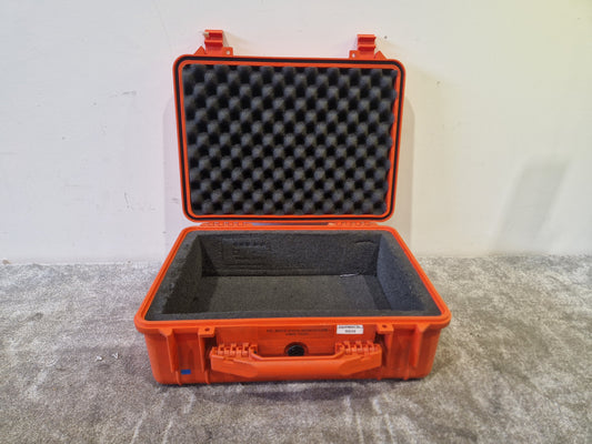 Peli 1520 Protective Waterproof Orange Case – Foam Insert – Good