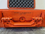 Peli 1450 Orange Protective Waterproof Case – Foam Insert – Good - Image 7