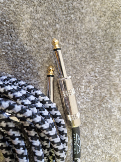 EastRock Guitar Cable 5m – Durable Braided Shielding – Excellent