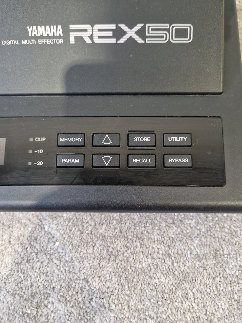 Yamaha REX-50 – Multi-Effects Processor, Reverb & Delay – Excellent w/ Original Box - Image 3