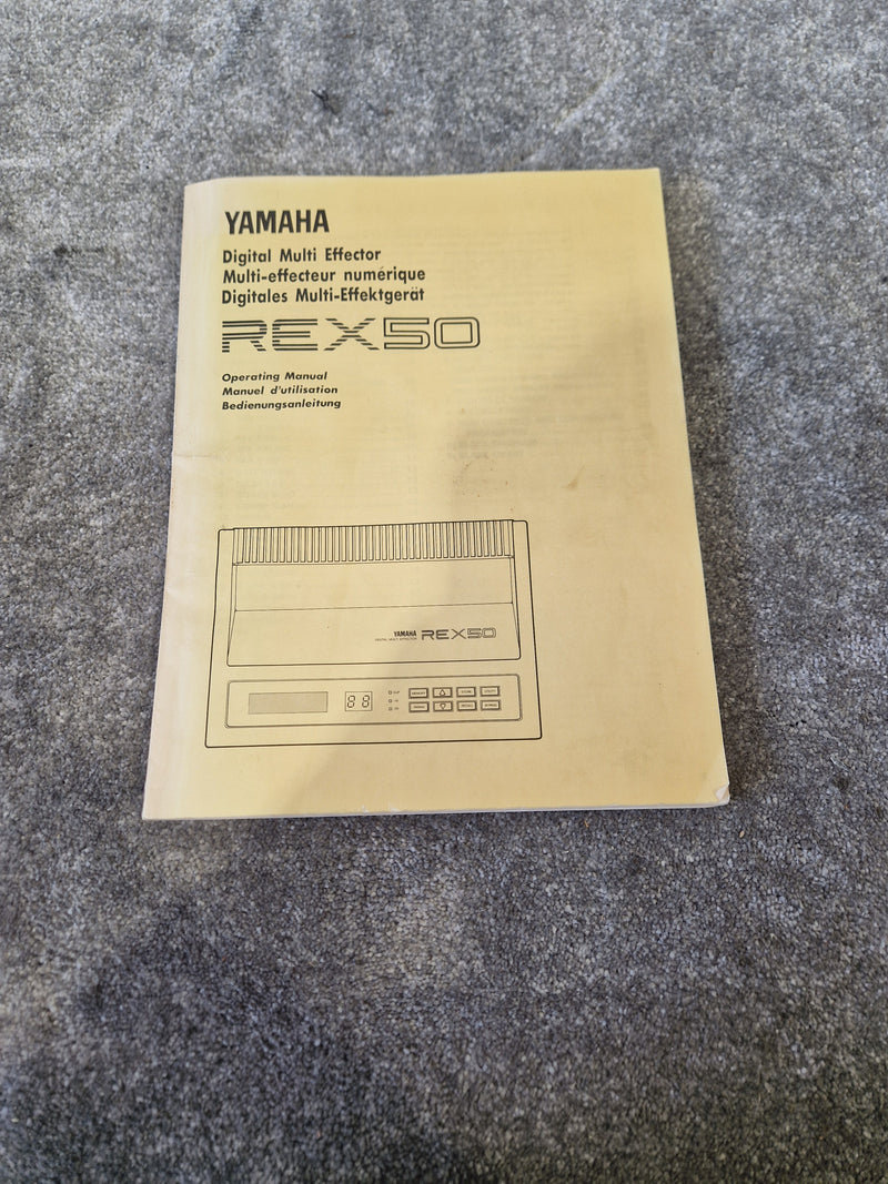 Yamaha REX-50 – Multi-Effects Processor, Reverb & Delay – Excellent w/ Original Box - Image 12