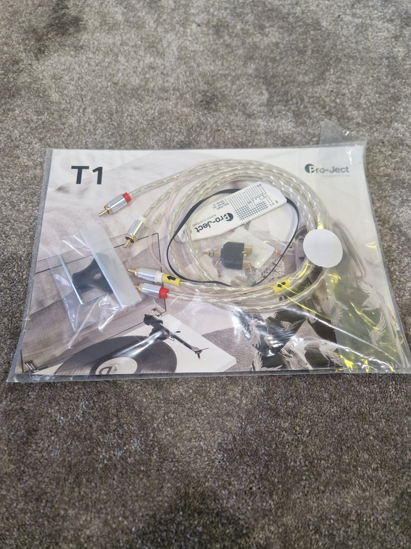 Pro-Ject T1 Phono SB Black Edition – Built-In Phono Stage, Electronic Speed Control – New in Opened Box - Image 3