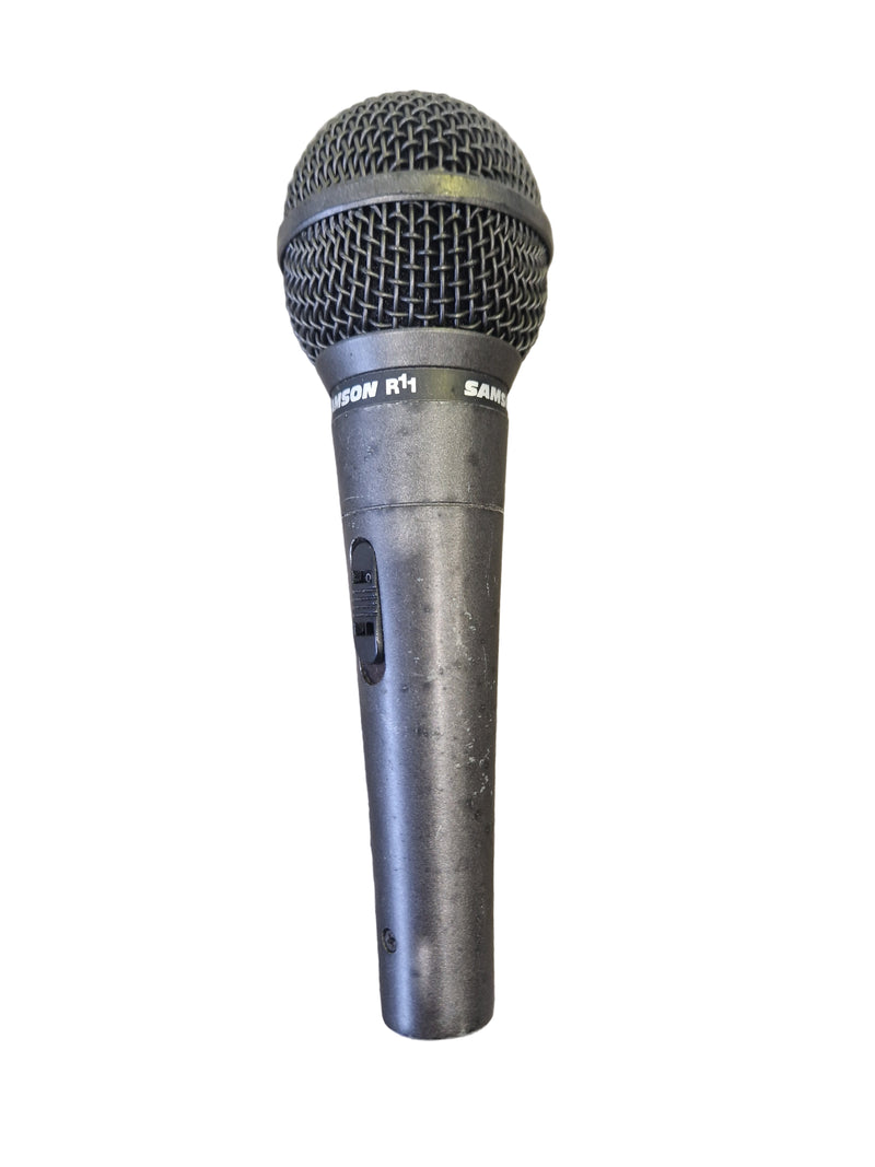 Samson R11 – Hypercardioid Dynamic Mic, Neodymium Capsule – Good w/ Proel Die Hard Mic Cable - Image 1