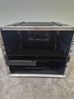 8U Rackmount Flight Case – Dual-Sided Access, Heavy-Duty Build – Good - Image 6