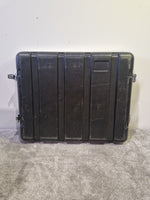 8U Rackmount Flight Case – Dual-Sided Access, Heavy-Duty Build – Good - Image 4