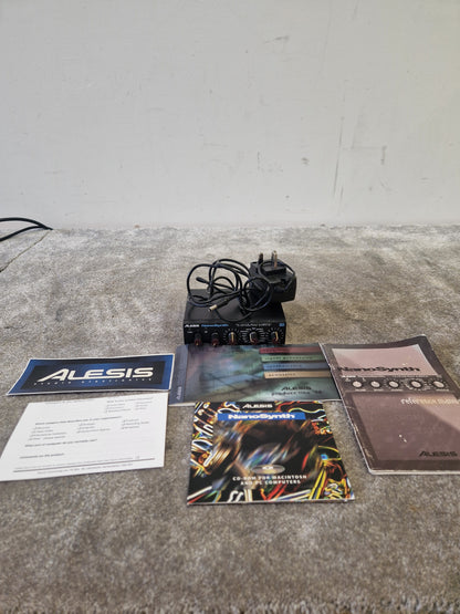Alesis NanoSynth – 64-Voice Synth Module – Very Good, Scratched, w/ DVD-ROM