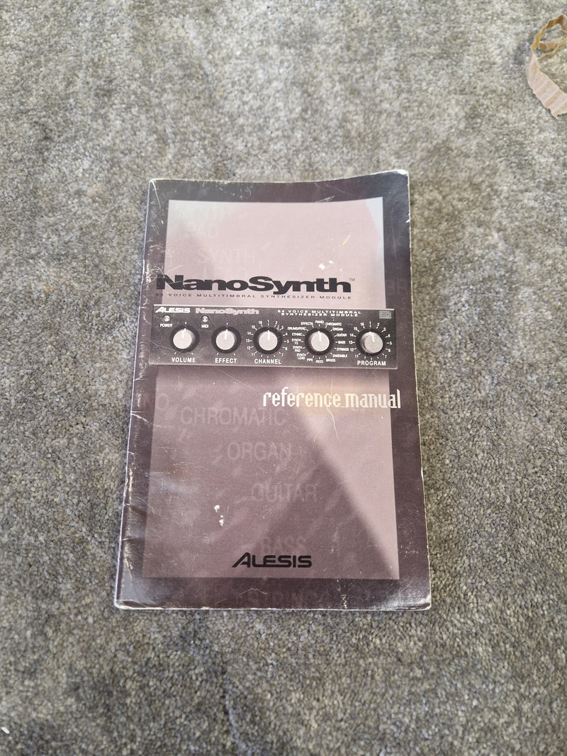 Alesis NanoSynth – 64-Voice Synth Module – Very Good, Scratched, w/ DVD-ROM - Image 4