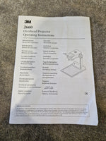 3M 2660 Overhead Projector – Portable AV Unit – Good w/ Gig Bag - Image 5