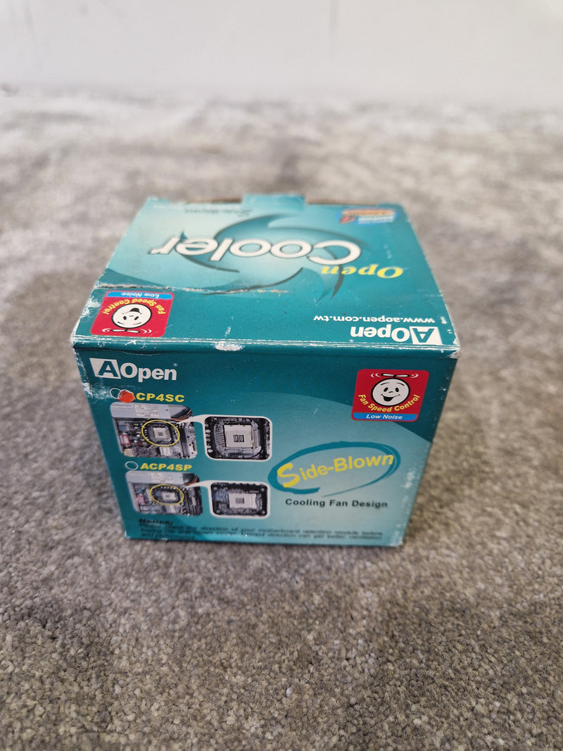 AOpen Side-Blown Pentium 4 Cooler – Socket 478, OEM Fan – New in Opened Box - Image 5