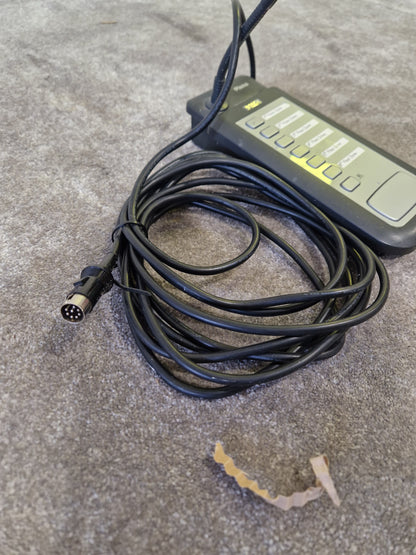 Bosch Plena LBB1946/00 Call Station – 6-Zone Paging Microphone, Metal Base – Very Good