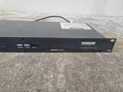 Sabine FBX 1200 – Feedback Exterminator, Rackmount – Spares or Repairs