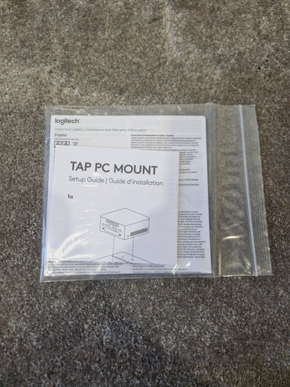 Logitech Tap PC Mount – Mini PC / Chromebox Holder – Sealed In Original Box