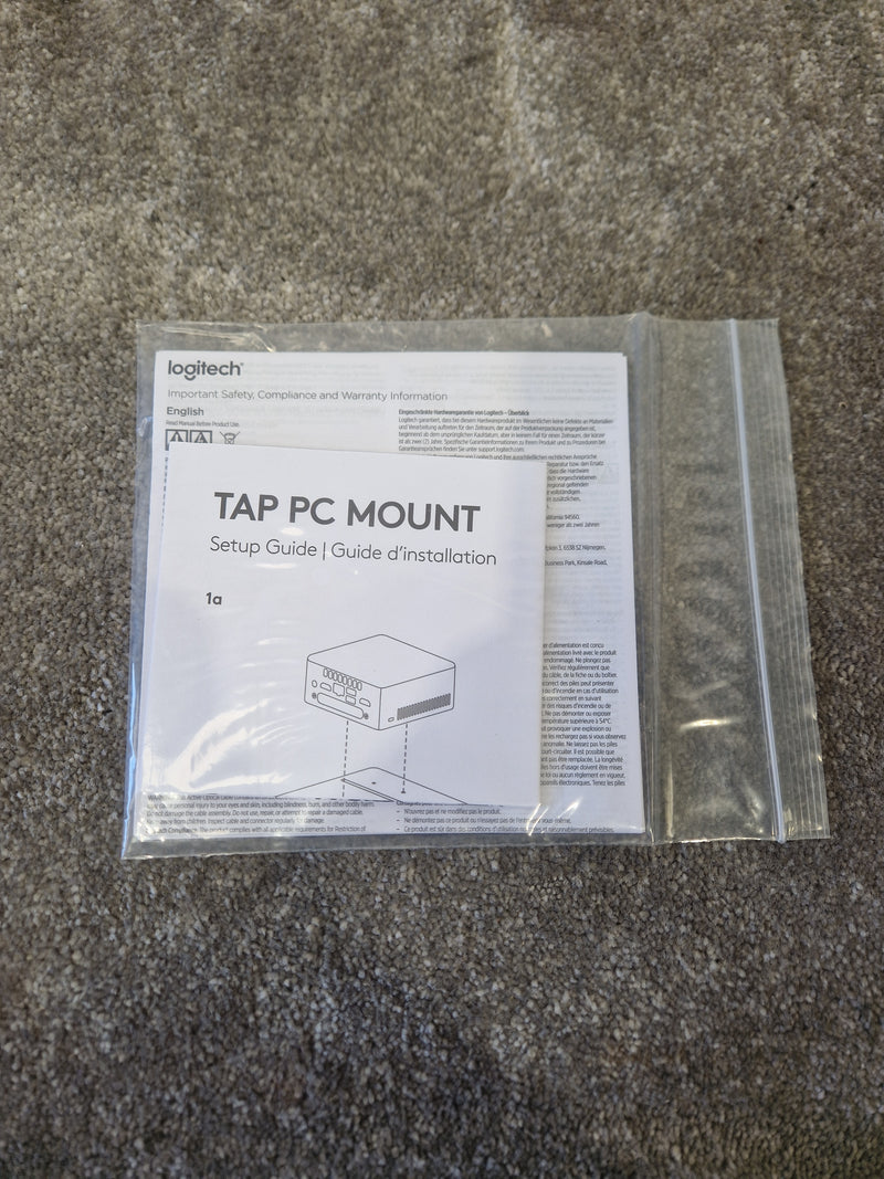 Logitech Tap PC Mount – Mini PC / Chromebox Holder – Sealed In Original Box - Image 5