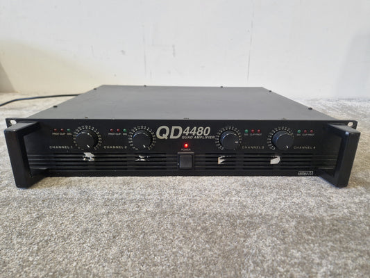 InterM QD4480 Quad Amplifier – 4x80W @ 8Ω – Good
