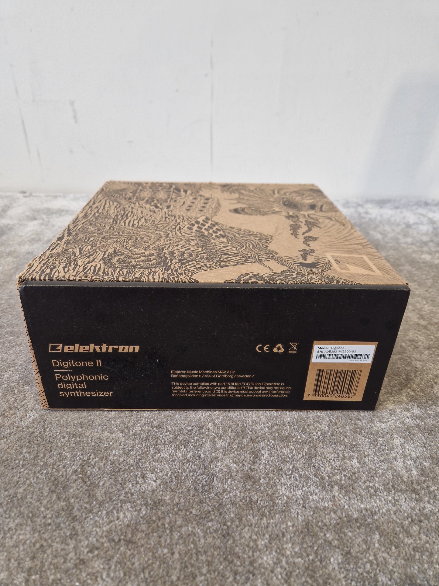 Elektron Digitone II – Polyphonic FM Synthesizer – New Open Box