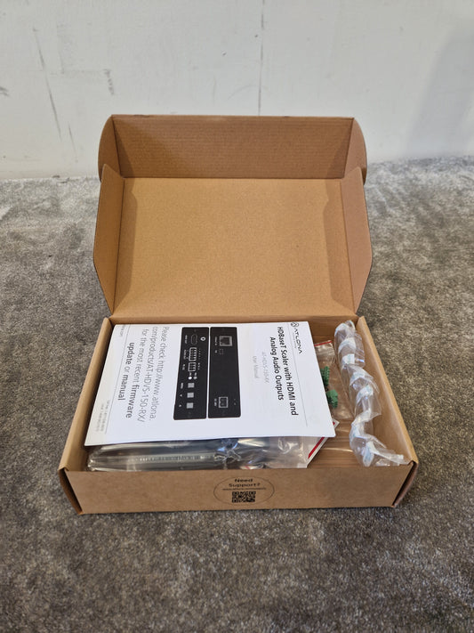 Atlona AT-HDVS-150-RX HDBaseT Scaler – Open Box New w/ AC Adapter