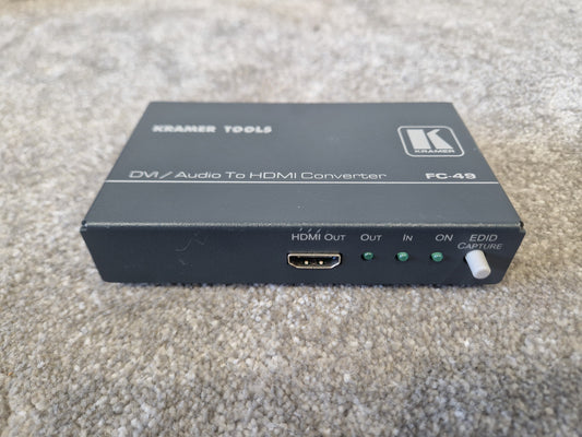 Kramer FC-49 DVI / Audio to HDMI Converter – Very Good