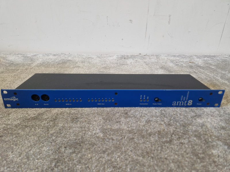 Emagic AMT8 MIDI Interface – 8x8 I/O, USB/Serial, AMT Tech – Good - Image 1