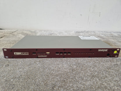 Sabine FBX1020 Feedback Exterminator – 20-Bit DSP – 10 Constant Q Filters – Good