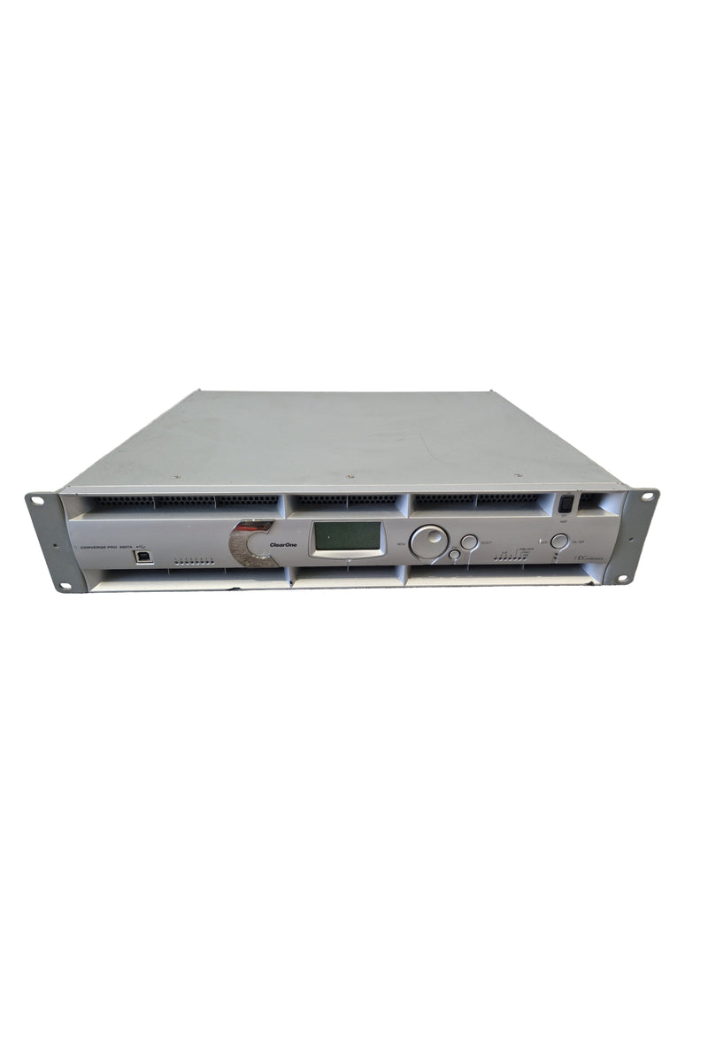 ClearOne Converge Pro 880TA – 4x 35W Amps – Echo & Noise Cancellation – Good - Image 1