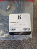 Kramer C-D9M/D9F-25 RS-232 Control Cable – 25ft - Like New in Original Packaging - Image 3