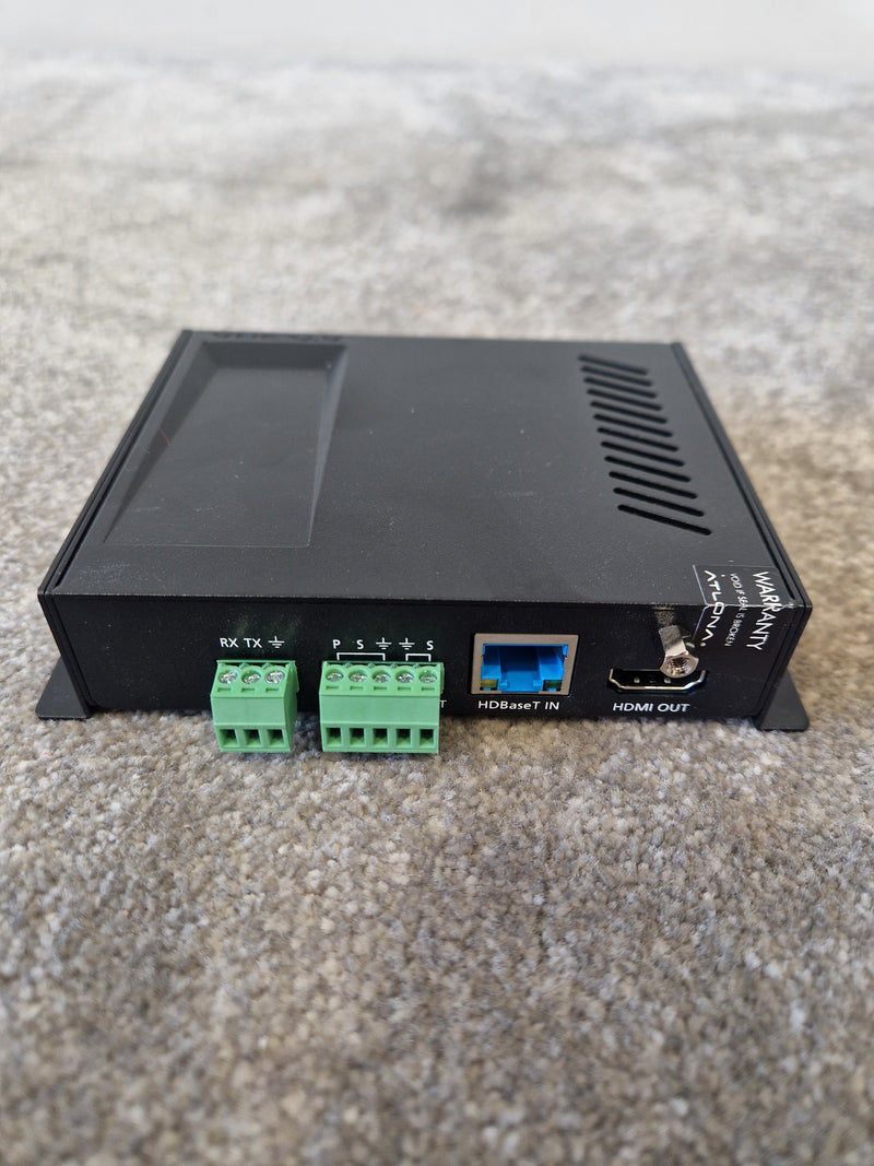 Atlona AT-UHD-EX-70C-RX – 4K HDBaseT Receiver – RS-232 & IR Control – Very Good - Image 4