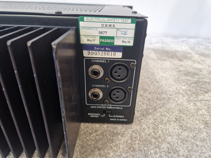 Inter-M R-500 – 2-Channel Reference Amplifier – 500W Output – Good