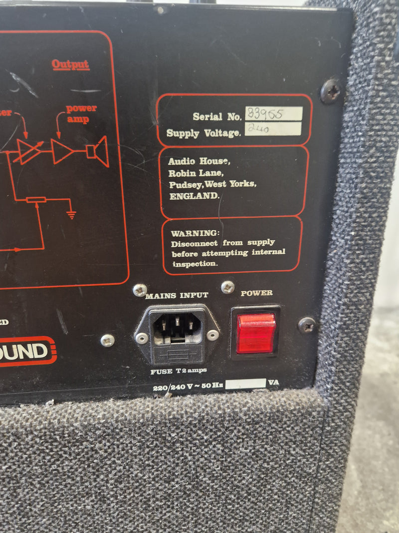 Custom Sound Cub 60 Keyboard Amplifier – 60W Solid-State Combo – Very Good - Image 11