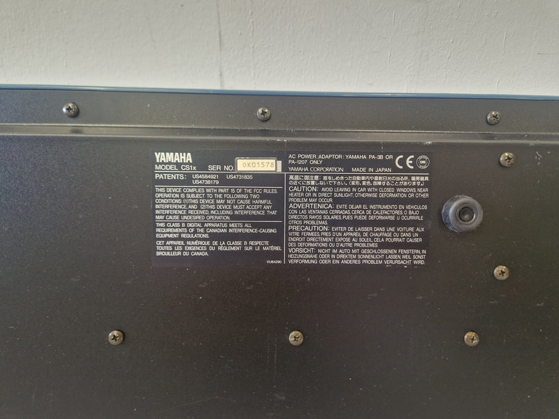 Yamaha CS1X - 61-Key Synthesizer 90s Era w/ Arpeggiator – Very Good - Image 6